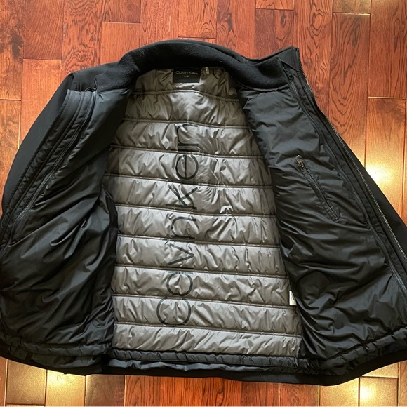 Men’s Large Calvin Klein Lined Coat - Picture 2 of 5